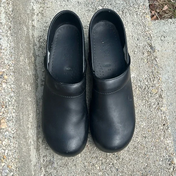 Dansko Leather Comfort Clogs - Picture 2 of 5